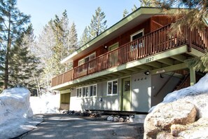 Front of the property has one parking spot on driveway*Please note, driveway is steep and gets icy in winter. 4WD is necessary and chains recommended.
