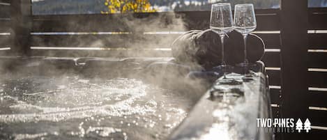 Hot Tub with Mountain Views