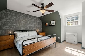 Bedroom #2 on 2nd floor (king bed)