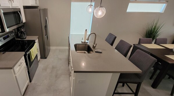 Indoors, Kitchen, Furniture, Table, Chair