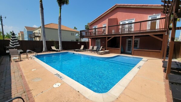 Building, House, Pool, Water, Swimming Pool