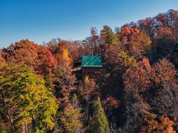 Private location with secluded feel but only a short drive from the action.