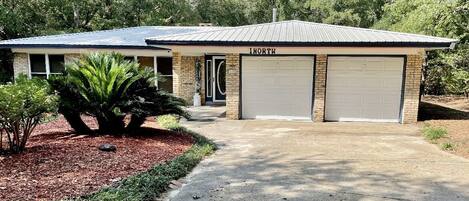 Ample parking in driveway for 4+ vehicles.