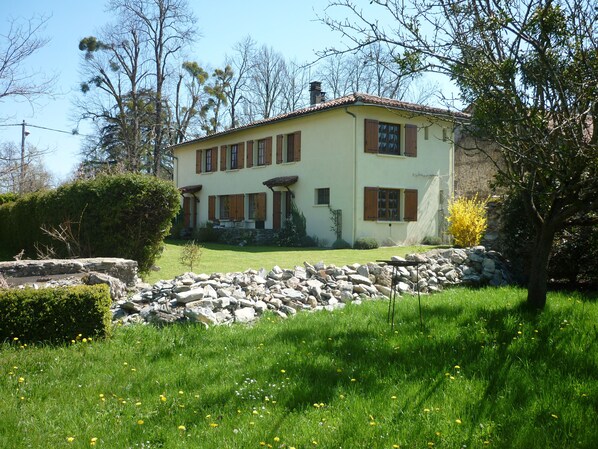 The main house