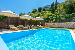 Private pool and terrace 