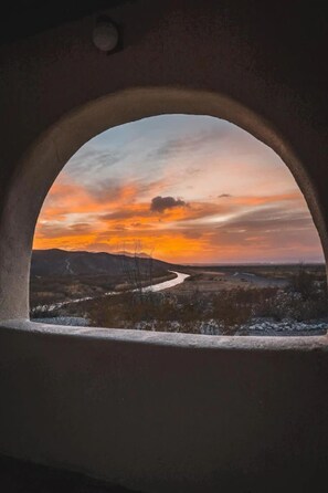 Vue depuis l’hébergement