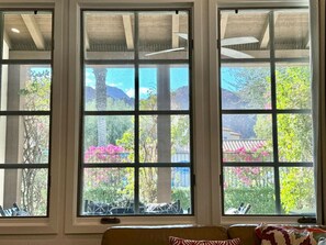 Check out the view from the living room...!