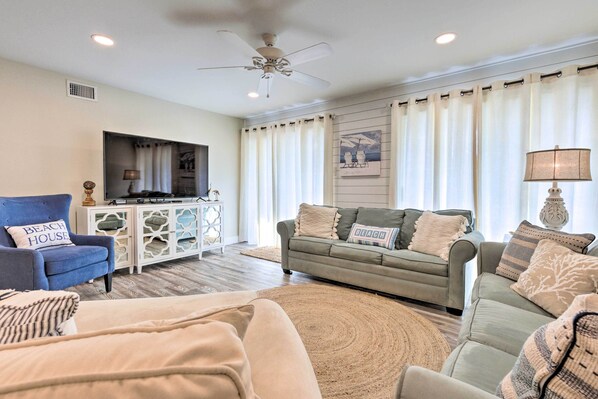 Orange Beach Vacation Rental | 2BR | 2BA | 1,200 Sq Ft | Stairs Required