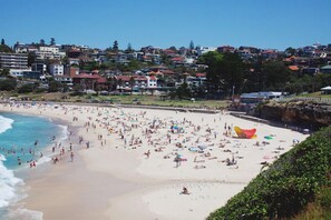Beachfront location