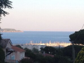 Vue sur la plage/l’océan
