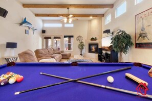Spacious living area caters for the whole family