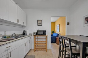 Kitchen and dinning area