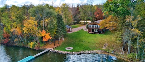 Aerial view of property 