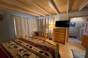 Master Bedroom with King Bed and Smart TV