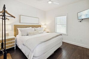 King Bedroom w/ En Suite Full Bathroom and TV!