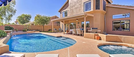 Phoenix Vacation Rental | 4BR | 2.5BA | Step-Free Entry | 2,700 Sq Ft