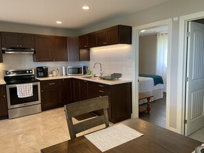 Kitchen - Main Floor bedroom located off kitchen