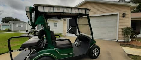 4 Seater Gas Golf Cart included (with signed waiver)