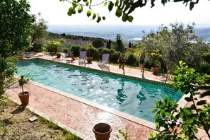 Thirteen meter pool with breathtaking view!
