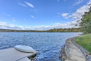 Exterior | Swartswood Lake Access | Swim Dock