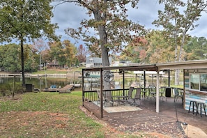 Covered Patio | Boat Dock | Fishing Dock