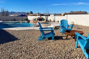 Private Backyard | Wood-Burning Fire Pit