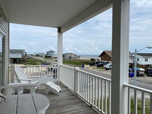 49th & Beach Front Porch & View