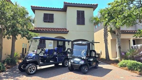 Two Golf Carts