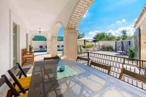 Terrace. Outside dining area close to the kitchen.