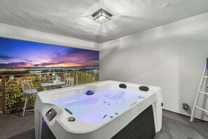 Bubbelpool inomhus