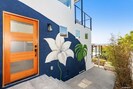 Beautiful Entrance with Mural