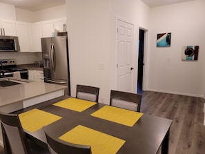 kitchen with dining room!