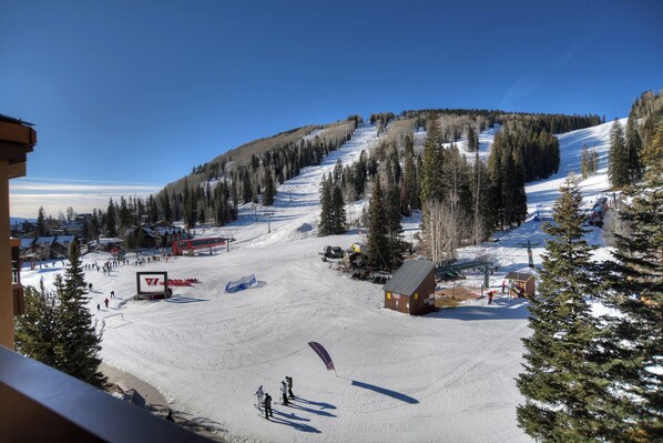 Amazing views of the Main Base Area