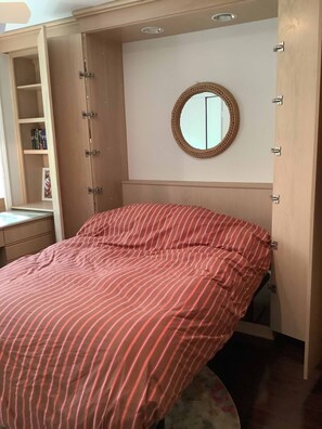 Downstairs Bedroom with Full bed and desk (Murphy bed)