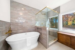 full bathroom with bathtub