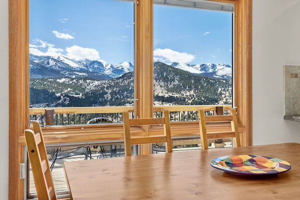 Indoors, Hardwood, Dining Table, Furniture, Table