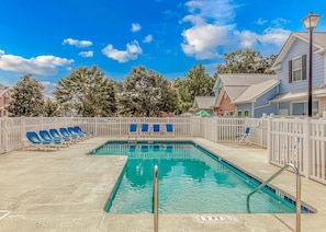 Have fun in the sun with pool access right outside your door.