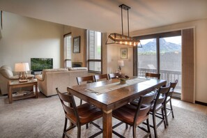 Dining Area with Deck