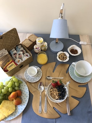 Repas de petit déjeuner