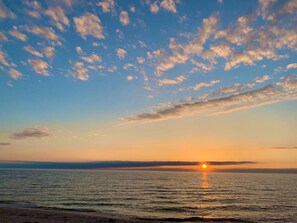 Amazing South Haven Sunsets on your private beach