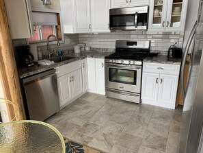 Updated fully equipped kitchen 