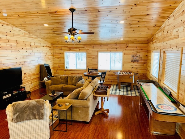 Large great room with lots to do!