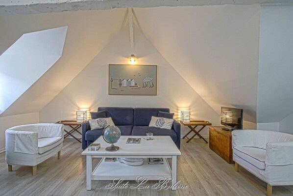 Suite la Baleine - Living room