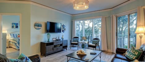 Living Room with Serene Views