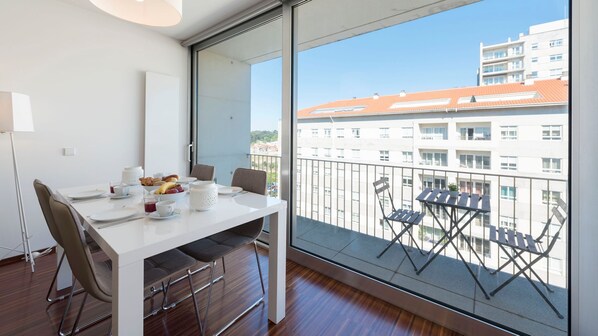 Dining area + balcony #balcony #nice