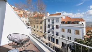 Private balcony with very comfortable rocking chairs!  #terrace #view #lisbon