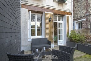 Studio Les Galets - Terrace, Sitting area