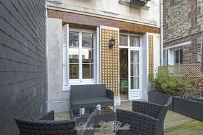 Studio Les Galets - Terrasse, Salon d'extérieur