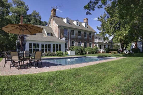 Waterfront pool