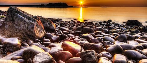 Good morning America! The Schoodic Peninsula is the only part of the National Park located on the mainland of the State of Maine. If spending several days on MDI, you should check this part of the park out. There is ferry service there and free seasonal bus service.